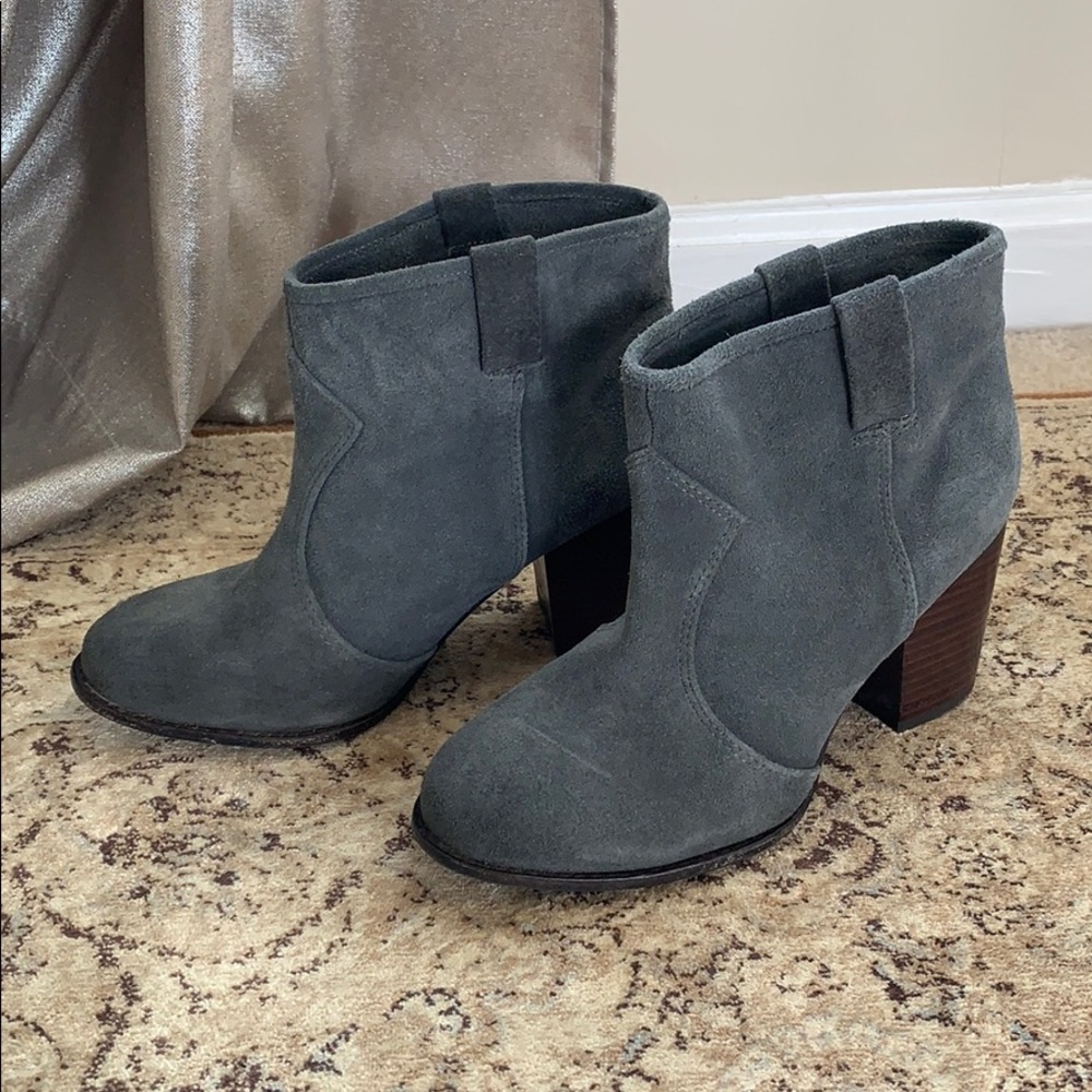 Suede Booties - image 1